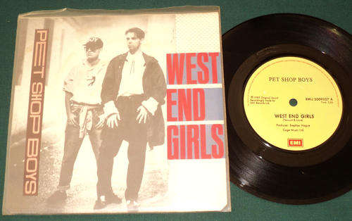 Pet Shop Boys - West End Girls (seven single) South African pressing