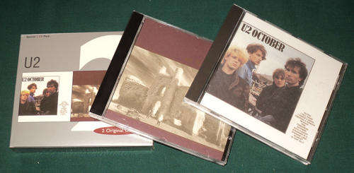 U2 - Special 2CD pack - October + The Unforgettable Fire - DISCOUNTED FOR LIMITED TIME
