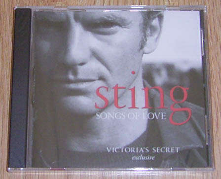 Sting - Songs Of Love (CD album) Victoria's Secret