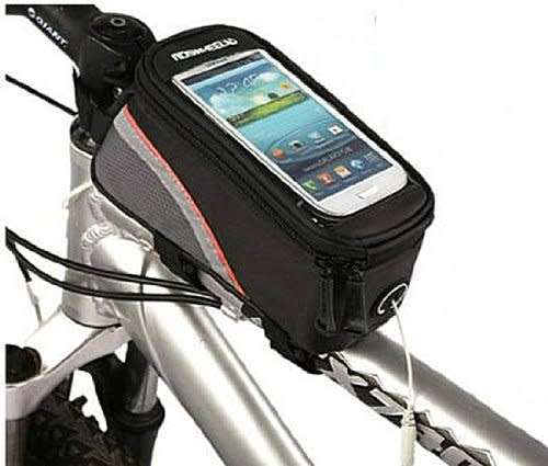 MALTA SPORTS-Roswheel Bicycle Frame Pannier and Front Tube Cell Phone Bag