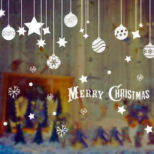 Christmas Removable Art Decal Wall window Sticker XL617B