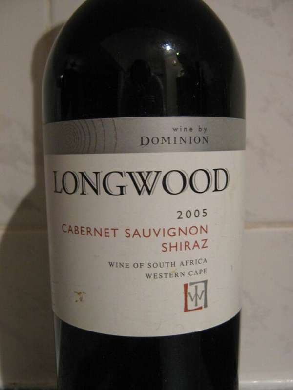 ##~ 5-year old Wine - 2005 Longwood Cabernet Savignon Shiraz~##