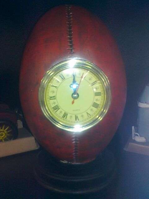 WOW!!! Rugby Ball Clock