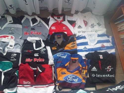Rugby jersey collection