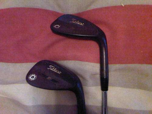 Titleist 54 + 58 spin milled vokey wedges