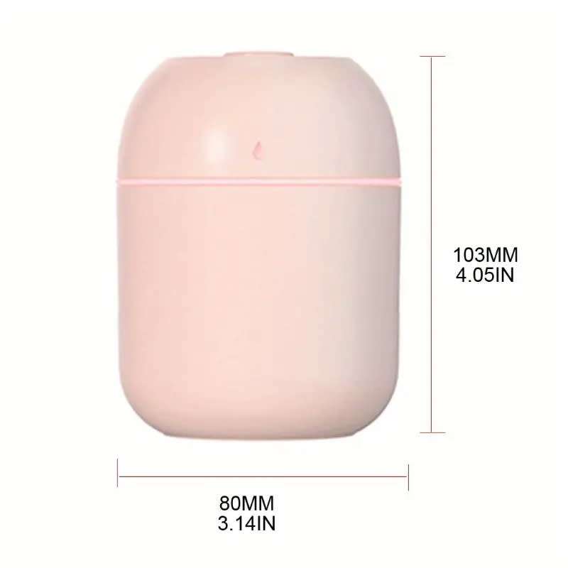 Portable Mini Cup Spray Mist Humidifier - Pink
