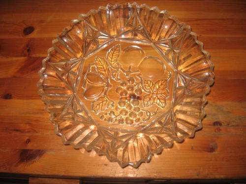 Beautiful Glass Fruitbowl