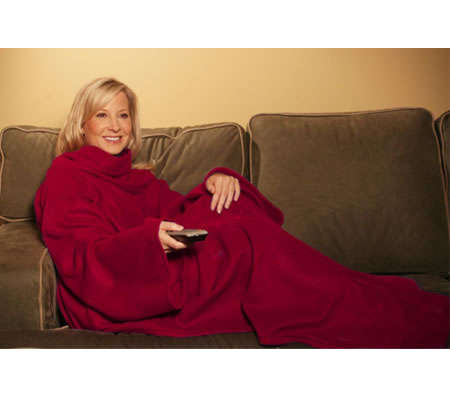 SEDUCTIVE RED CUDDLE BLANKET
