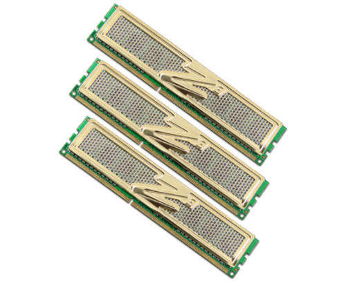OCZ DDR3  1333 MHz Gold Edition overclocking ram  Triple Channel Kits  6GB