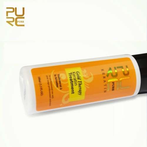 Gold Therapy Straightening Hair Keratin Treatment Set