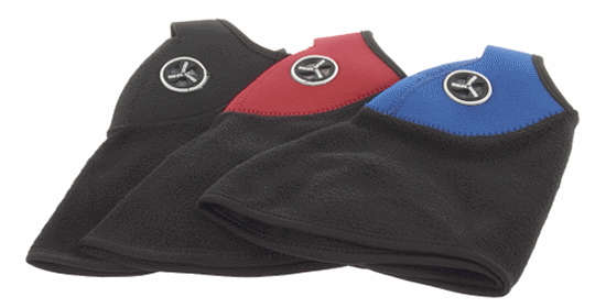Polar Fleece Face Mask Bike/Motorcycle Half Face - Blue