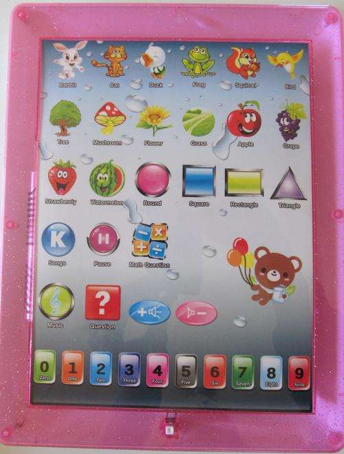 Multi- function LEARNING PAD - Pink.  Educational Fun !!!