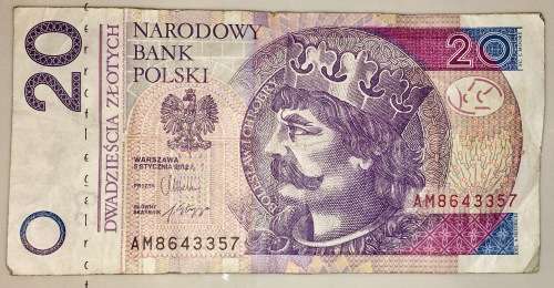 20 ZLOTY POLAND
