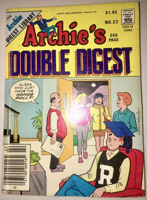 NO 22  ARCHIES (THE ARCHIE DIGEST LIBRARY)double digest