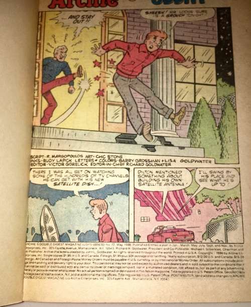 NO 22  ARCHIES (THE ARCHIE DIGEST LIBRARY)double digest
