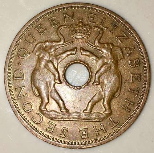 RHODESIA & NYASALAND 1963 1 PENNY