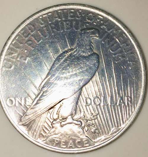 1922 SILVER PEACE DOLLAR [PHILADELPHIA MINT]