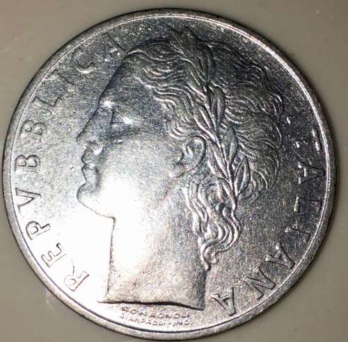 ITALY 100 LIRE 1963