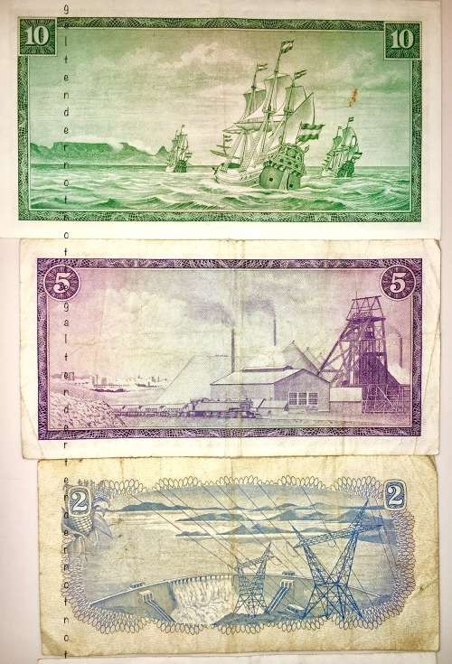 SET OF 4 X TW. DE. JONGH  R10 TO (R1 SPRINGBUCK WATERMARK) [1 BID TAKES ALL]