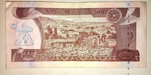 ETHIOPIA 10 BIRR