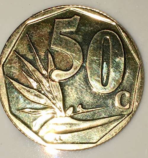 1997   50 CENT   BRILLIANT UNC