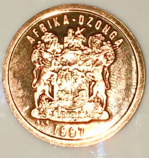 1997   5 CENT   BRILLIANT UNC