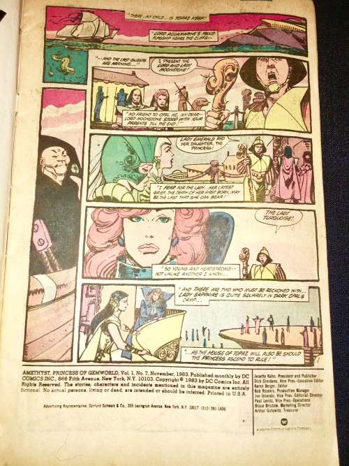 AMETHYST PRINCE OF GEMWORLD NO7 1983 (DC)