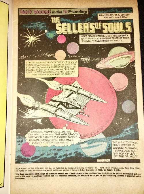 BUCK ROGERS INTHE 25TH CENTURY NO16 1982 ( WHITMAN)VF