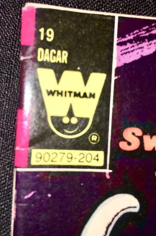 DAGGER THE INVINCIBLE NO19 (WHITMAN)VG+