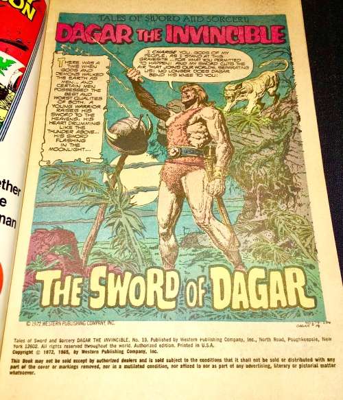 DAGGER THE INVINCIBLE NO19 (WHITMAN)VG+