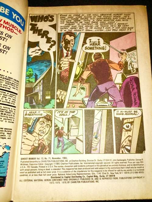 GHOST MANNER NO 71  1982 (CHARLTON)VF