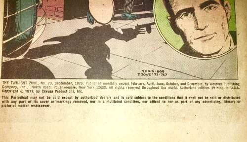 TWILIGHT ZONE NO 73 1976 (GOLD KEY)F