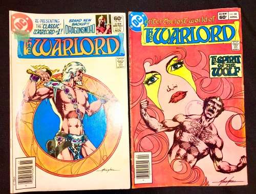 WARLORD X 2  NO 51,NO 68 1981 (DC)VF+