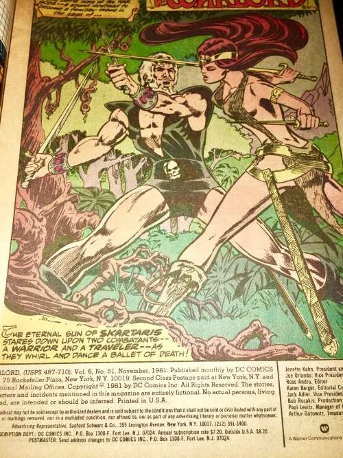 WARLORD X 2  NO 51,NO 68 1981 (DC)VF+