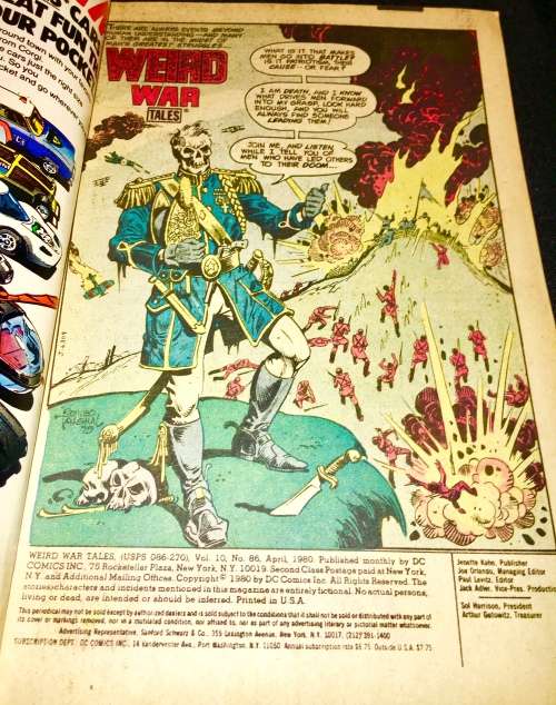 WEIRD WA R  NO 86 1980 (DC)VF+