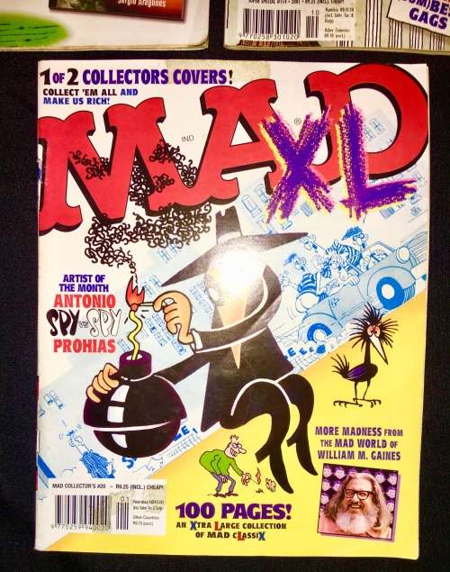 MAD MAG X3,,,#114,#115,(#20 COLLECTORS COVER) (2001-2002)1 BID TAKES ALL.