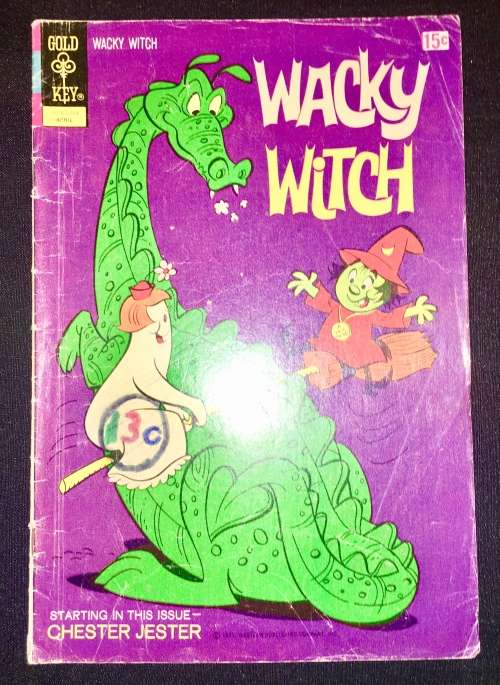 WACKY WITCH NO 6  1972 F+(GOLDKEY)