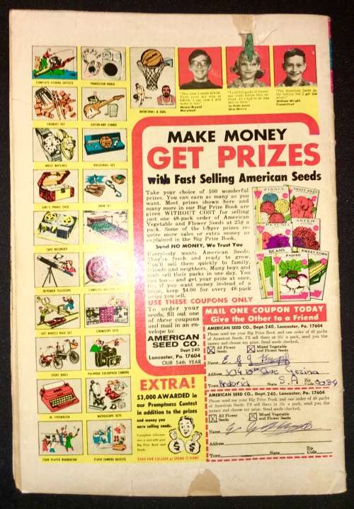 WACKY WITCH NO 6  1972 F+(GOLDKEY)