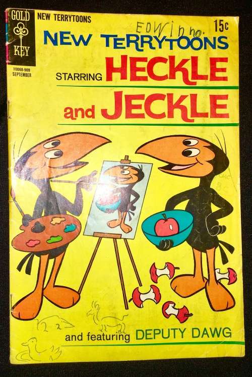 HECKLE AND JECKLE NO 4 1969 VF (GOLD KEY) SILVER AGE