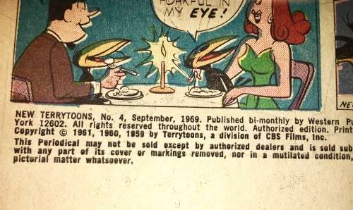 HECKLE AND JECKLE NO 4 1969 VF (GOLD KEY) SILVER AGE