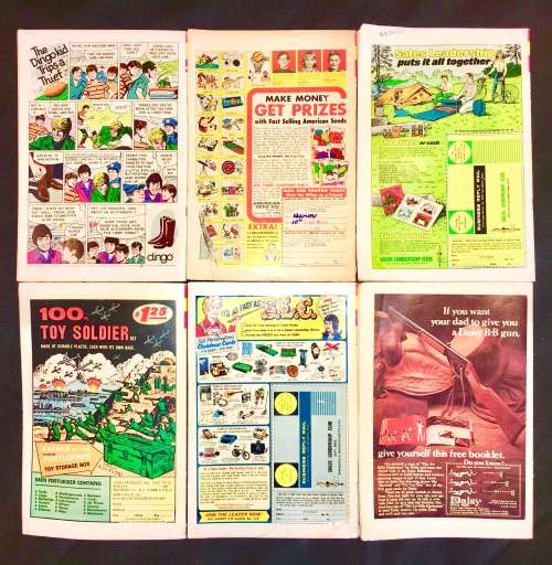 SCOOBY DOO X 6  NO 9, NO 11,NO 21,NO 25,NO 26,NO 28 1971(GOLD KEY) G+ TO VF+