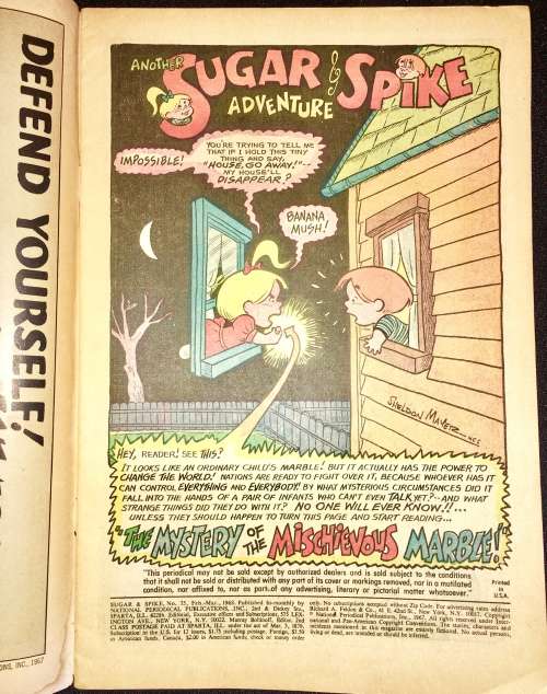 Suger and Spike No 75 1968 (DC) VF+