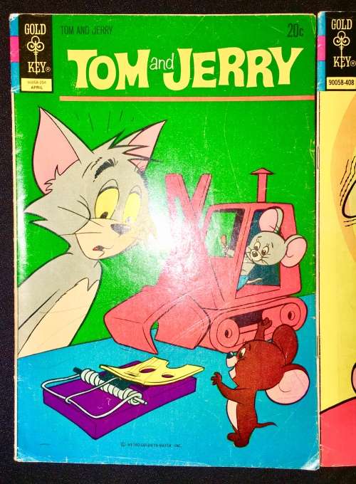 TOM & JERRY  NO 263,NO 285  1972 ( GOLD KEY )V F+