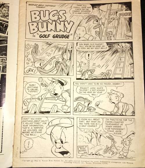 BUGS BUNNY  1962 (  WARNER BROS )  VF