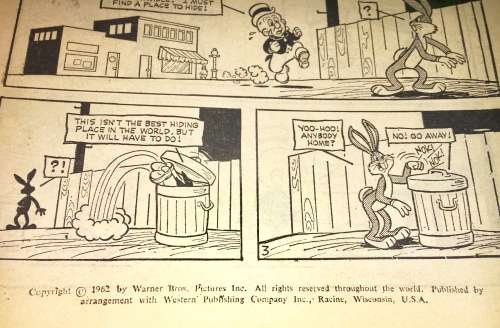 BUGS BUNNY  1962 (  WARNER BROS )  VF