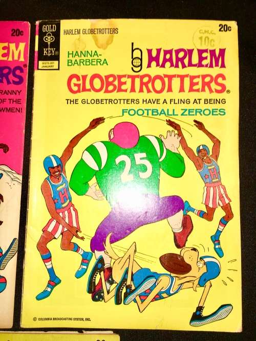 HARLEM GLOBETROTTERS X 3  NO 3,NO 4,NO 10 1972 HANNA- BARBERA (  GOLD KEY )VF