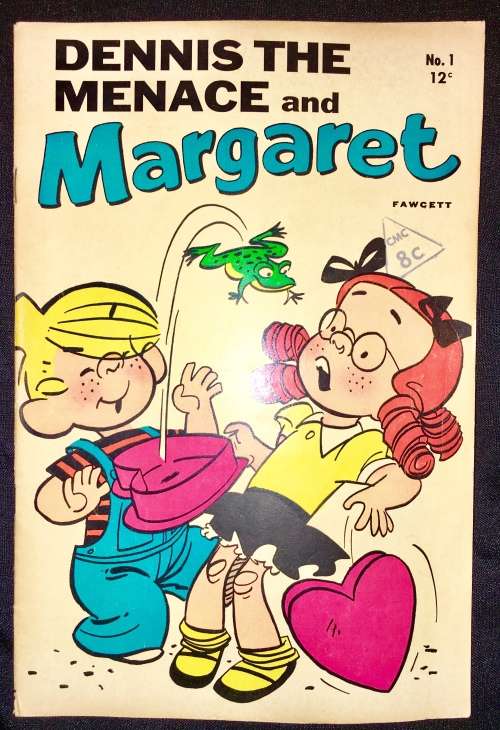 DENNIS THE MENACE AND MARGARET NO11969 (FAWCETT)VF+