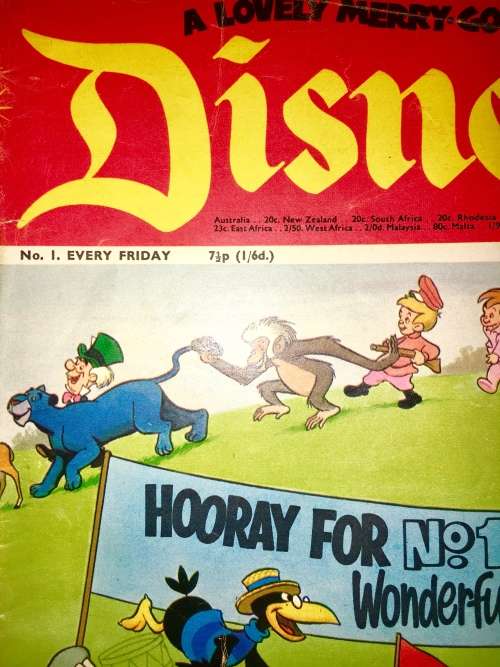 Disneyland Collectors x 4 1971 (Walt Disney Production) VF