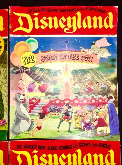 Disneyland Collectors x 4 1971 (Walt Disney Production) VF