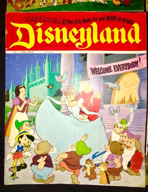 Disneyland Collectors x 4 1971 (Walt Disney Production) VF